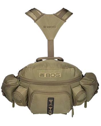 Bog-Pod 1159190 Ultimatum Hunting Fanny Pack OD Green Nylon 1000 cu.in Volume