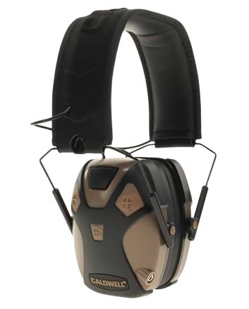 Caldwell 1099603 E-Max Pro 23 dB Over the Head Flat Dark Earth/Black
