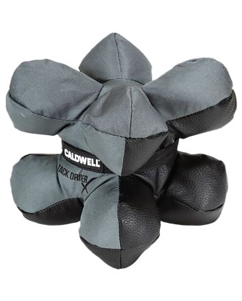 Caldwell 1102665 Tack Driver X with Gray &amp; Black Finish, Rubber Bottom, Plastic Pellet Filled, 6.50 lbs &amp; 8" W x 8" H x 8" D Dimensions