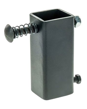 Caldwell 1102669 T-Post Plate Hanger Black AR500 Steel Hanging