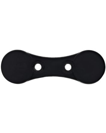 Lockdown 222501 Gun Concealment Magnet Black Metal Holds 1 Handgun