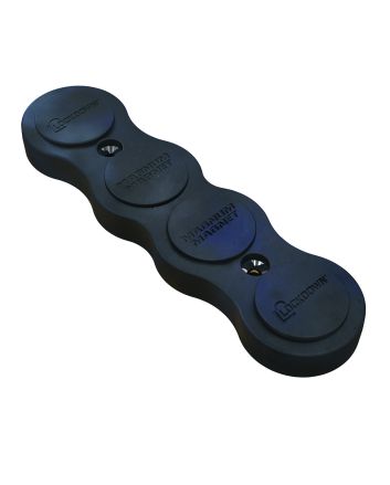 Lockdown 1097608 Gun Concealment Magnum Magnet Black Metal Holds 1 Handgun/Rifle/Shotgun