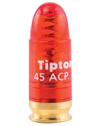 Tipton 146331 Snap Caps Pistol 45ACP Brass/Plastic 5pk