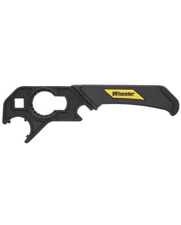 Wheeler 1099561 Professional Armorer's Wrench Black/Yellow Steel AR Platform Firearm 1 Pieces