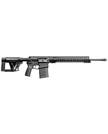 Patriot Ordnance Factory 01734 Rogue Prescott 6.5 Creedmoor 20" DI 20+1 Black Anodized Rec 14.50" Renegade M-LOK Stainless Steel Fluted Barrel Black Adjustable Stock Black Polymer MFT Grip Right Hand