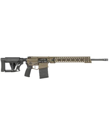 Patriot Ordnance Factory 01737 Rogue Prescott 6.5 Creedmoor 20" DI 20+1 Patriot Brown Rec/14.50" Renegade M-LOK Stainless Steel Fluted Barrel Black Adjustable Stock Black Polymer MFT Grip Right Hand