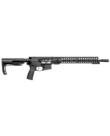 Patriot Ordnance Factory 01646 Minuteman Direct Impingement 350 Legend 16.50" 10+1 Black Hardcoat Anodized Rec 14.5" M-Lok Handguard Black Nitride Barrel Black Polymer 6 Position MFT Stock &amp; Grip
