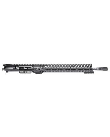 Patriot Ordnance FactoryMinuteman Complete Upper 350 Legend 16.50" Black Nitride Barrel Aluminum Black Anodized Receiver 14.50" M-LOK Handguard Lo Pro DI Gas Block (Mid Length)