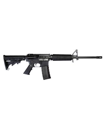 Black Rain Ordnance SPEC15A2 Spec15 A2 5.56x45mm NATO 16" 30+1 Black Anodized Rec Black 6 Position Collapsible Carbine Stock Black Polymer Grip A2 Front Sight Right Hand