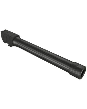 Century Arms PACN0023 Mete SFX9mm Luger Black Steel Fluted/Threaded Match Grade Barrel Fits Mete, SFX Mete, SFX Pro