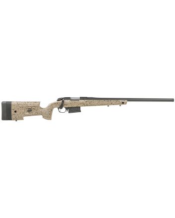 Bergara Rifles B14S352C B-14 HMR 6.5 Creedmoor 5+1 22" Graphite Black Cerakote Free-Floating Barrel, Black Speckled Brown Molded w/Mini-Chassis, Adjustable LOP &amp; Cheek Piece Stock, Right Hand