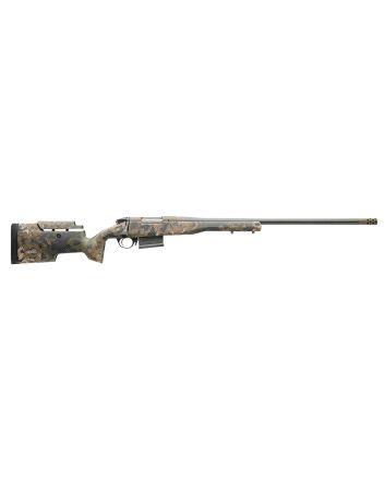 Bergara Rifles BPR34308 Premier Divide 308 Win 5+1 22" Carbon Fiber CURE Carbon Fiber Barrel, Patriot Brown Cerakote Steel Receiver, Erosion Rogue Camo AG Composite Chalk Branch Stock