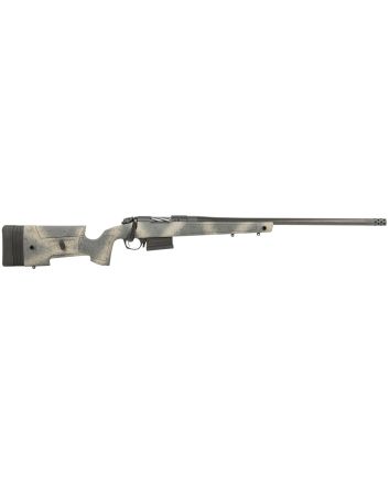 Bergara Rifles B14S382CF B-14 HMR Carbon Wilderness 6.5 Creedmoor 5+1 24" Carbon Fiber Wrapped Barrel, Woodland Camo Molded with Mini-Chassis Stock, Right Hand