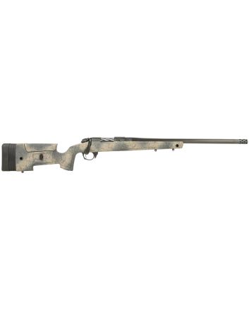 Bergara Rifles B14S371CF B-14 HMR Carbon Wilderness 308 Win 5+1 Cap 20" Carbon Fiber Wrapped Barrel, Woodland Camo Molded with Mini-Chassis Stock, Right Hand