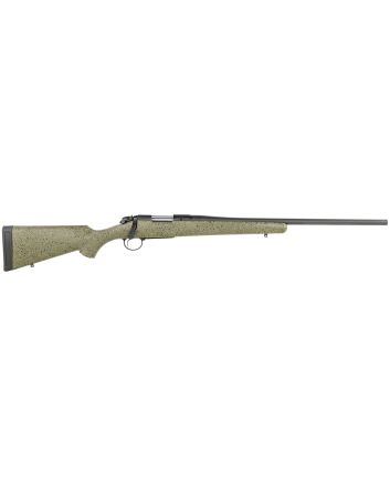 Bergara Rifles B14L102C B-14 Hunter 270 Win 3+1 24" Graphite Black Cerakote Barrel, SoftTouch Speckled Green Fixed American Style Stock
