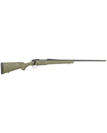 Bergara Rifles B14LM102C B-14 Hunter 7mm Rem Mag 3+1 24", Graphite Black Cerakote Barrel, SoftTouch Speckled Green Stock