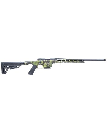 Howa HMXL762KAC M1500 Mini Excel Lite 7.62x39mm 20" TB 5+1, Kryptek Altitude HTI Excl Lite Chassis, Black Folding Stock