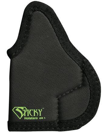 Sticky Holsters OR1 OR-1Black/Green Latex Free Rubber Fits Sig P938/Kimber Micro 9 Ambidextrous