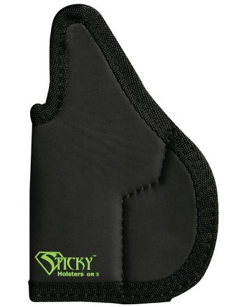 Sticky Holsters OR3 OR-3Black/Green Latex Free Rubber Fits Sig P365XL Ambidextrous