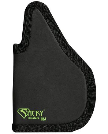 Sticky Holsters OR3MOD OR-3 Modified Black/Green Latex Free Rubber Fits Sig P365XL Ambidextrous