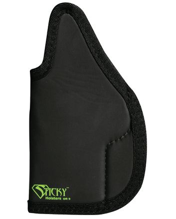 Sticky Holsters OR9 OR-9Black/Green Latex Free Rubber Fits HK USP 45/Sig P220/P226/Beretta M9/ M92FS/Canik TP9SF/S&amp;W M&amp;P 2.0 5"/Walther G5 Match Ambidextrous