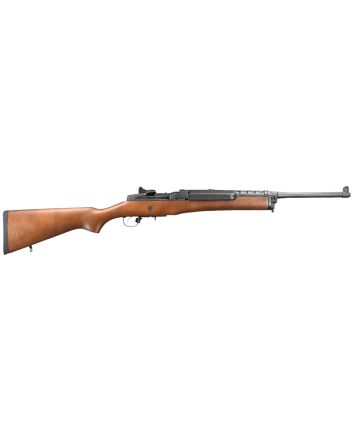 Ruger 5801 Mini-14 Ranch 223 Rem/5.56 NATO 5+1 18.50" Blued Steel Barrel, Blued Drilled &amp; Tapped Alloy Steel Receiver, Hardwood Fixed Stock, Right Hand