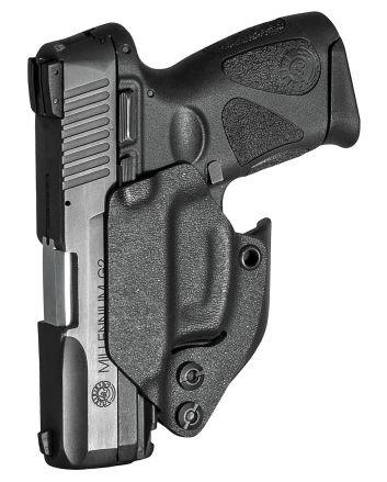 Mission First Tactical H2TG2AIWBM Minimalist Holster IWB Black Polymer Belt Clip Fits Taurus PT111/G2/G2C/G2S/G3/G3C Ambidextrous