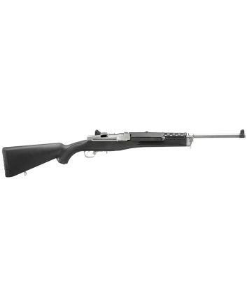 Ruger 5805 Mini-14 Ranch 223 Rem/5.56 NATO 5+1 18.50" Matte Stainless Steel Barrel, Matte Stainless Steel Drilled &amp; Tapped Receiver, Black Synthetic Fixed Stock, Right Hand