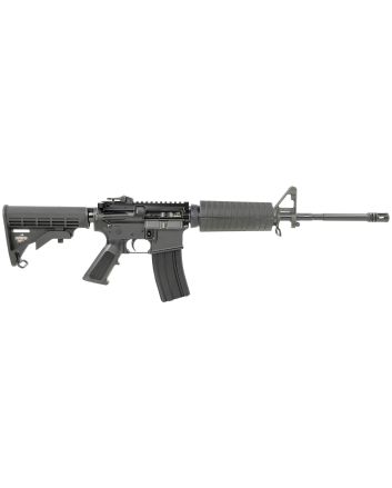 Bushmaster 0010011BLK M4 Patrolman's5.56x45mm NATO 16" 30+1 Black Rec/Barrel Black 6 Position Collapsible Stock Black Polymer Grip A2 Front Sight Right Hand