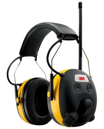Peltor 90541H1DCPS Worktunes24 dB Over the Head Yellow/Black