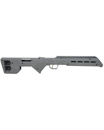 Desert Tech TRK22GRY TREK-22 Rifle Chassis Gray Synthetic Fixed Bullpup Fits Ruger 10/22 26.75" OAL