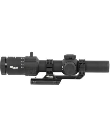 Sig Sauer Electro-Optics SOTM81000 Tango-MSR LPVO 1-8x24mm 30mm Tube Illuminated Red MSR BDC8 Reticle Features Throw Lever &amp; ALPHA-MSR Mount