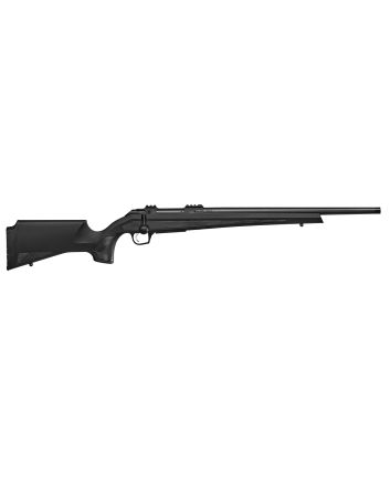 CZ-USA 07402 CZ 600 Alpha Full Size 224 Valkyrie 4+1, 24" Black Steel Threaded Barrel, Black Aluminum Receiver, Picatinny Rail, Black Fixed Soft Touch Stock, Right Hand