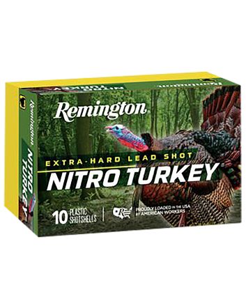 Remington Ammunition 26688 Nitro Turkey12Gauge 2.75" 1 1/2oz 5Shot 10 Per Box/10 Case