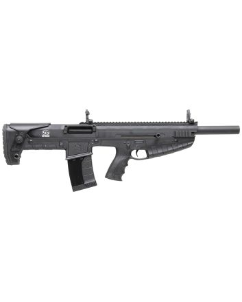 Charles Daly 930318 N4S Bullpup Full Size Frame 12 Gauge Semi-Auto 3" 5+1 18.50" Blued Steel Barrel, Black Anodized Steel Receiver Black Fixed w/Adj Comb Synthetic Stock