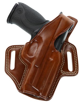 Galco FL652R FletchOWB Tan Leather Belt Slide Fits S&amp;W M&amp;P Shield Fits Ruger Max-9 Fits FN 503 Right Hand
