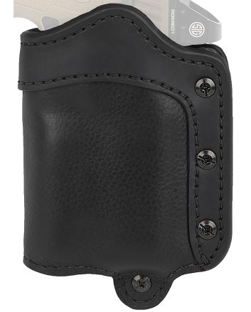 1791 Gunleather UCLB24NSBR Ultra Custom Light Bearing OWB Size 2.4 Night Sky Black Leather Belt Loop Fits Sig P320/Springfield XD-M Right Hand