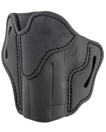 1791 Gunleather ORBH23SBLL BH2.3 Optic Ready OWB Size 2.3 Stealth Black Leather Belt Slide Compatible w/Glock 17/S&amp;W M&amp;P Shield Left Hand