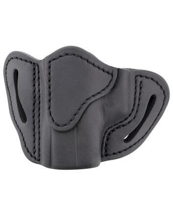 1791 Gunleather ORBHCSBLL BHC Optic Ready OWB Compact Stealth Black Leather Belt Slide Compatible w/Glock 43/Sig P365/Walther PPK Left Hand