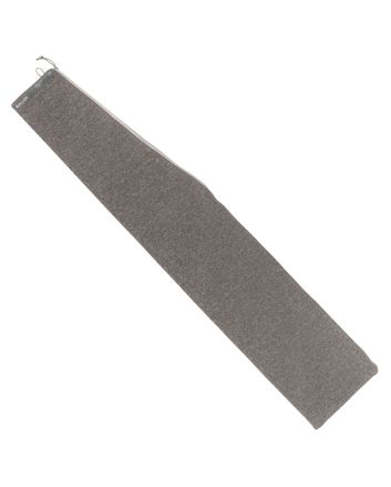Allen 3633 Rifle Storage PouchGray Polyester w/Fleece Lining, ID Label &amp; Lockable Zipper 46.50" L x 9.50" W x 0.50" W Interior Dimensions