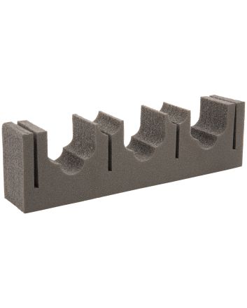 Allen 5658 Firearm &amp; Fishing Rod Magnetic Holder Black Metal/Foam Holds 3 Rifle/Shotgun