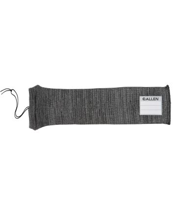 Allen 13170 Stretch Knit Handgun SockGray Silicone-Treated Knit w/Custom ID Labeling Holds Handguns 14" L x 3.75" W Interior Dimensions