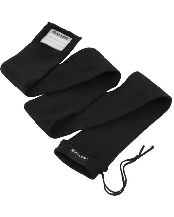Allen 13173 Stretch Knit Gun Sock Black Silicone-Treated Knit w/Custom ID Labeling Holds Rifles with Scope or Shotguns 52" L x 3.75" W Interior Dimensions