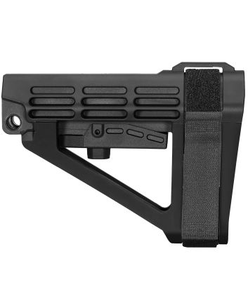 SB Tactical SBA4X01SB SBA4 X Black Adjustable Synthetic AR-Platform