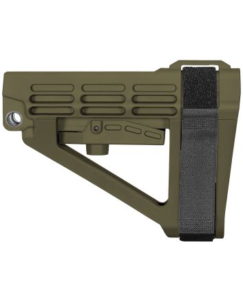 SB Tactical SBA4X04SB SBA4 X OD Green Adjustable Synthetic AR-Platform