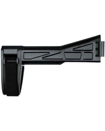SB Tactical SBT201SB SBT-G2Fixed Right Side Folding Black Synthetic for H&amp;K UMP, B&amp;T APC, LWRCi SMG45 (Tube Not Included)