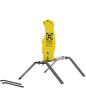 Caldwell 1178561 Auto ResetRifle Yellow AR500 Steel Prairie Dog Includes Ground Stakes