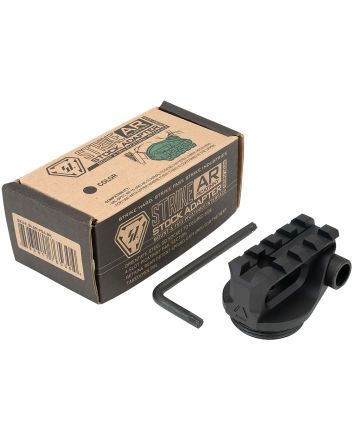 Strike Industries ARPSABK Picatinny Stock AdapterBlack Anodized for AR-Platform