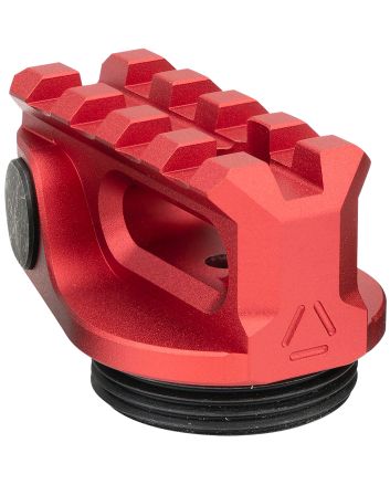 Strike Industries ARPSARED Picatinny Stock AdapterRed Anodized for AR-Platform