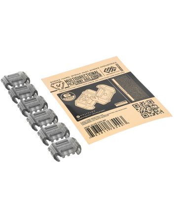 Strike Industries ARCMSMP Multidimensional Picatinny Rail Cover with Cable ManagementClear Smoke
